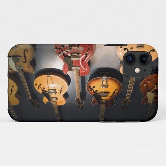  gitaren Case-Mate iPhone case (Achterkant (horizontaal))