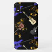 gitaren en muziek Case-Mate iPhone case (Achterkant)