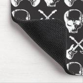 gitaren en Skulls Muismat (Hoek)