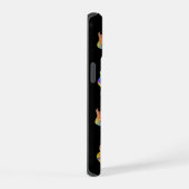 Gitaren Funky Psychedelische Pop Art Patroon Voeg iPhone 15 Case (Rechterkant)