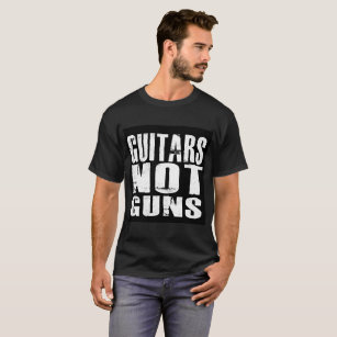 gitaren geen Pistolen T-shirt