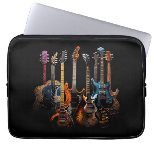 Gitaren gitaristen cadeau laptop sleeve