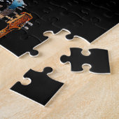 Gitaren gitaristen cadeau legpuzzel (Zijkant)
