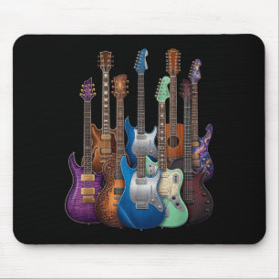 Gitaren Gitaristen Muziek Gitaar Cadeaus Voor Mann Muismat