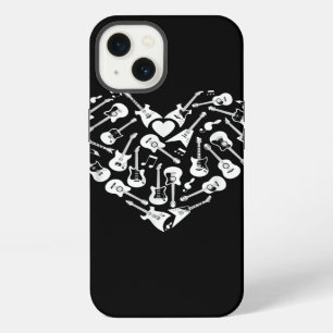 Gitaren Hart Gitarist Valentijnsdag iPhone 13 Hoesje
