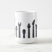 Gitaren headstock koffiemok (Center)