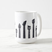 Gitaren headstock koffiemok (Voorkant rechts)