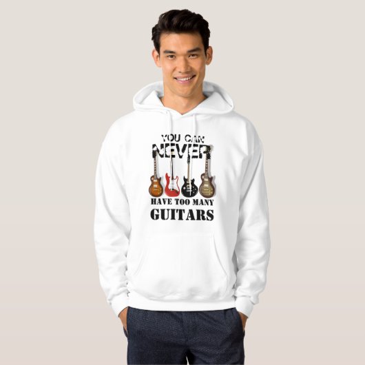gitaren hoodie (Voorkant volledig)