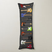 gitaren lichaamskussen (Achterkant (Verticaal))