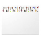 gitaren notitieblok (Voorkant)