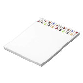 gitaren notitieblok (Linkerzijde)