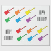 "gitaren" — Papier voor het oppakken (Vlak)