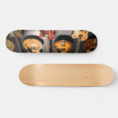  gitaren persoonlijk skateboard (Horizontaal)