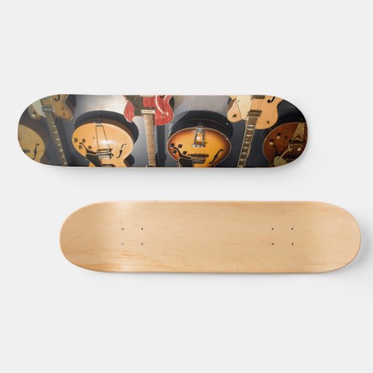 gitaren persoonlijk skateboard (Horizontaal)
