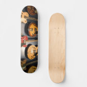  gitaren persoonlijk skateboard (Voorkant)
