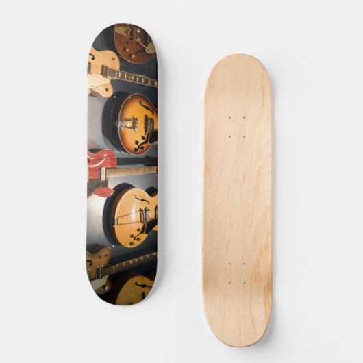  gitaren persoonlijk skateboard (Voorkant)