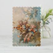 Gitaren - Plat uitnodigingsformaat: 12,7 cm x 17,8 Kaart (Staand voorkant)