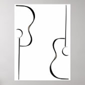 gitaren poster (Voorkant)