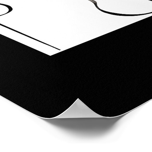 gitaren poster (Hoek)