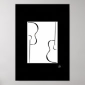 gitaren poster (Voorkant)