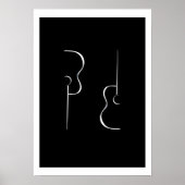 gitaren poster (Voorkant)