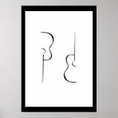 gitaren poster (Voorkant)