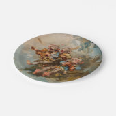 Gitaren - Ronde papieren Borden Bordje (Gekanteld)