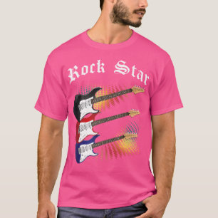 Gitaren Shirten Electric Bass Semi Akoestische Git T-shirt