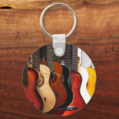 gitaren sleutelhanger (Voorkant)