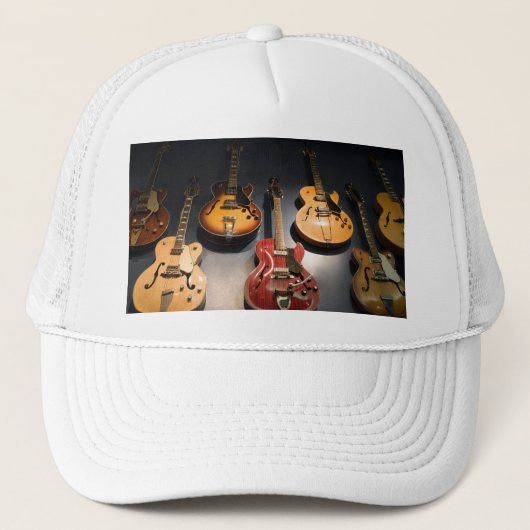  gitaren trucker pet (Voorkant)