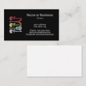 gitaren visitekaartje (Voorkant / Achterkant)