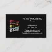 gitaren visitekaartje (Voorkant)