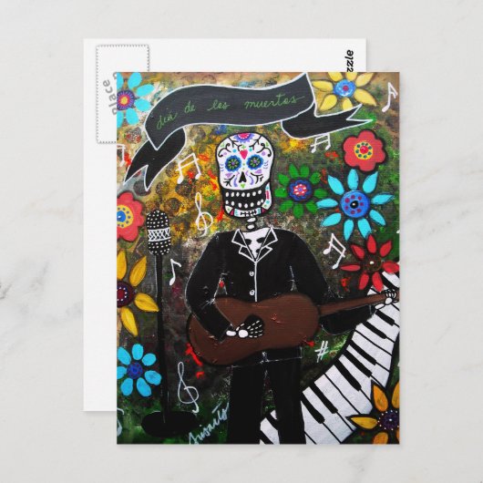 GITARERO BRIEFKAART (Voorkant / Achterkant)