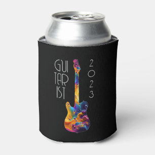 GITARIST 2023 KLEURRIJKE GITAAR BAND CADEAU BLIKJESKOELER
