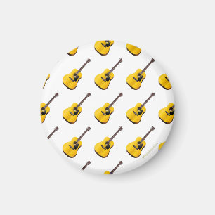 Gitarist Akoestische Gitaren Koelkast Magneet