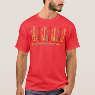 gitarist Best Grandpa Ever Guitar Fathers T-shirt