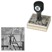 gitarist birthday gift rubberstempel (Gestempeld)