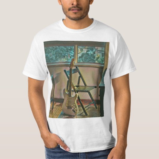 gitarist birthday gift t-shirt (Voorkant)