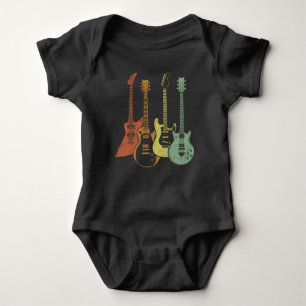 gitarist Colorful Musical Instruars Romper
