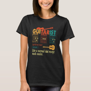 Gitarist D A D Akkoord Als Een Normale Vader Behal T-shirt
