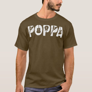 gitarist Dad Funny Poppa Music Guitar Fathers D T-shirt