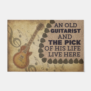 Gitarist Deurmat, Schattige cadeau voor gitarist Deurmat