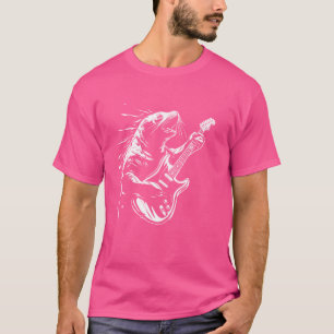 Gitarist Gitaar - Gitarist speler Zee Lion Dad Mom T-shirt