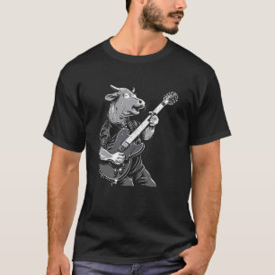 Gitarist Gitaar - Koeboer Fokker Bruin Zwitsers  T-shirt