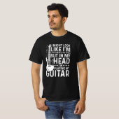 Gitarist Gitarist Speler Elektrische Grappige Gift T-shirt (Voorkant volledig)
