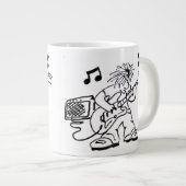 gitarist grote koffiekop (Voorkant rechts)