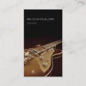gitarist Guitar Player Visitekaartje (Voorkant)
