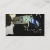 gitarist Guitar Player Visitekaartje (Voorkant)