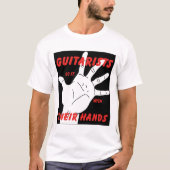 gitarist_handen t-shirt (Voorkant)