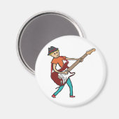 gitarist magneet (Voorkant / Achterkant)